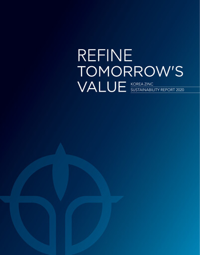 Thumbnail Korea Zinc Sustainability Report 2020