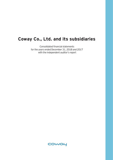 Thumbnail Coway
 Financial Statement 2018