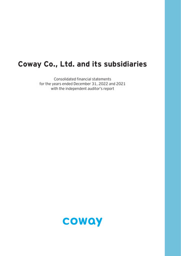 Thumbnail Coway
 Financial Statement 2022