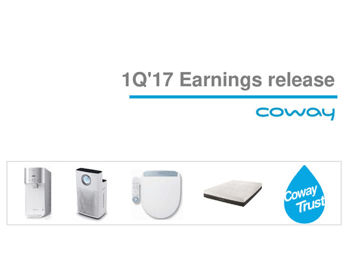 Thumbnail Coway
 Quarterly Report 2017-q1