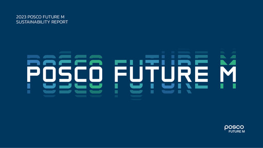 Thumbnail POSCO Chemical Sustainability Report 2023