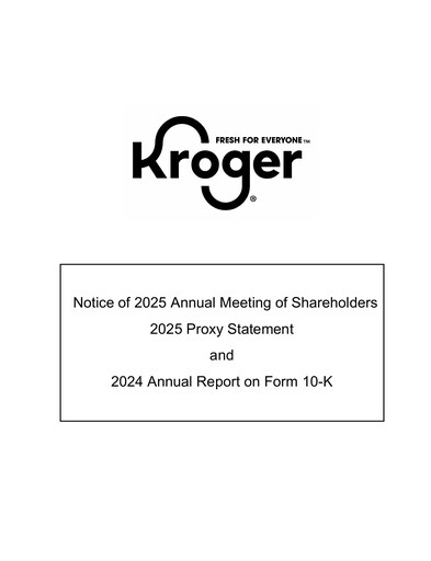 Thumbnail Kroger Annual Report 2024
