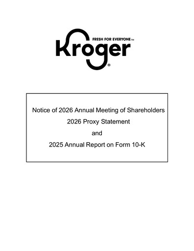 Thumbnail Kroger Annual Report 2025