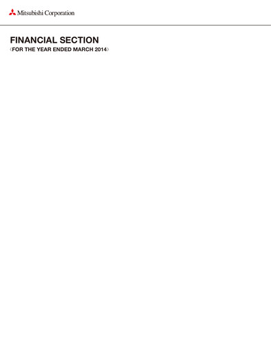 Vorschaubild Mitsubishi Corporation Finanzbericht 2014