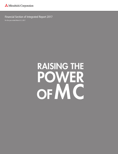 Vorschaubild Mitsubishi Corporation Finanzbericht 2017