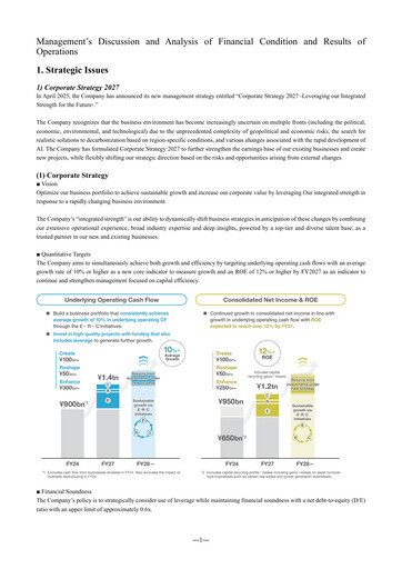 Vorschaubild Mitsubishi Corporation Finanzbericht 2025