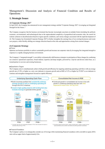 Thumbnail Mitsubishi Corporation Financial Report 2026