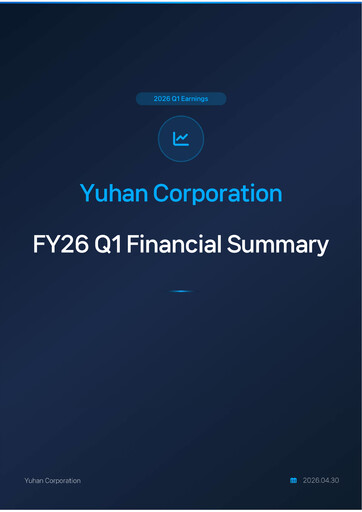 Thumbnail Yuhan Quarterly Report 2026-q1