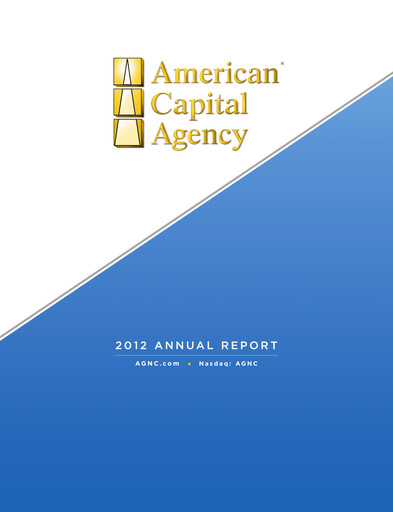 Thumbnail AGNC Investment Annual Report 2012