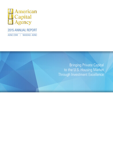 Thumbnail AGNC Investment Annual Report 2015