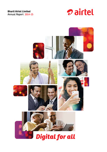 Vorschaubild Bharti Airtel
 Jahresbericht 2014-2015