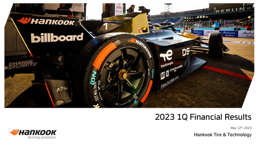 Miniature Hankook Tire Rapport trimestriel 2023-q1