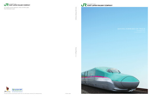 Thumbnail East Japan Railway Annual Report 2010
