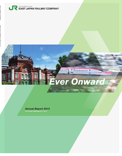 Thumbnail East Japan Railway Annual Report 2013