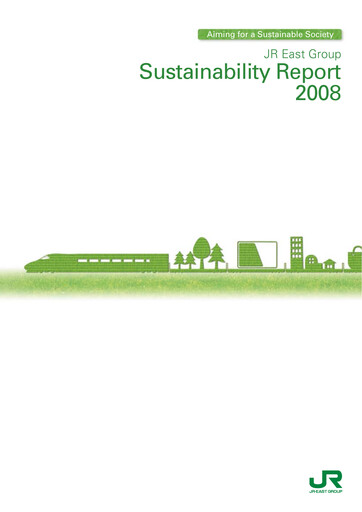 Thumbnail East Japan Railway Sustainability Report 2008
