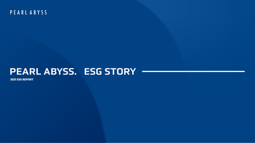 Thumbnail Pearl Abyss ESG Report 2021