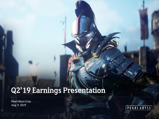 Thumbnail Pearl Abyss Quarterly Report 2019-q2
