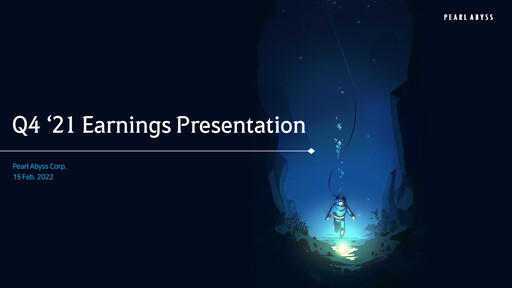 Thumbnail Pearl Abyss Quarterly Report 2021-q4