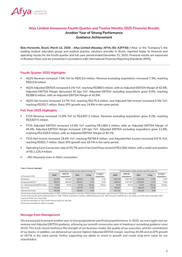 Thumbnail Afya
 Financial Report 2025