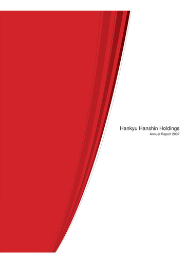 Thumbnail Hankyu Hanshin Holdings
 Annual Report 2007