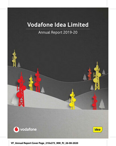 Thumbnail Vodafone Idea
 Annual Report 2019-2020