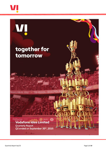 Thumbnail Vodafone Idea
 Quarterly Report 2025-q2