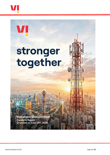 Thumbnail Vodafone Idea
 Quarterly Report 2026-q1