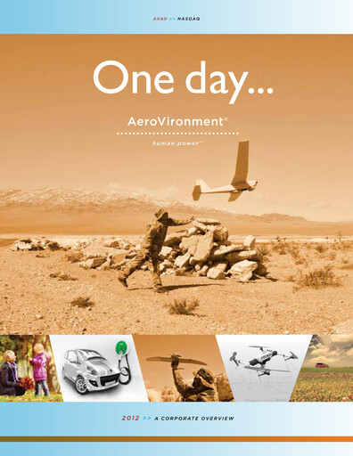 Vorschaubild AeroVironment Jahresbericht 2012
