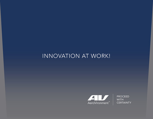 Vorschaubild AeroVironment Jahresbericht 2017