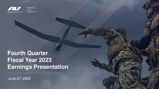 Thumbnail AeroVironment Quarterly Report 2023-q4
