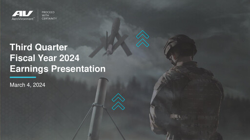 Thumbnail AeroVironment Quarterly Report 2024-q3