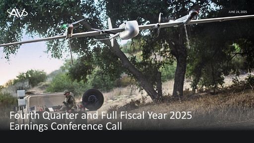 Thumbnail AeroVironment Quarterly Report 2025-q4
