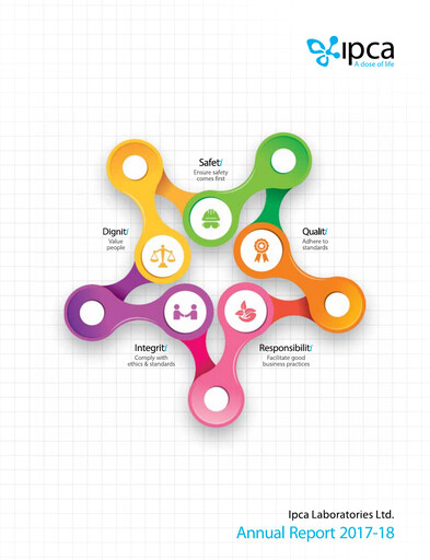 Thumbnail Ipca Laboratories
 Annual Report 2017-2018