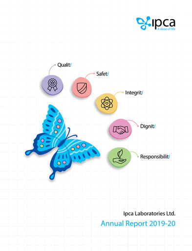 Thumbnail Ipca Laboratories
 Annual Report 2019-2020