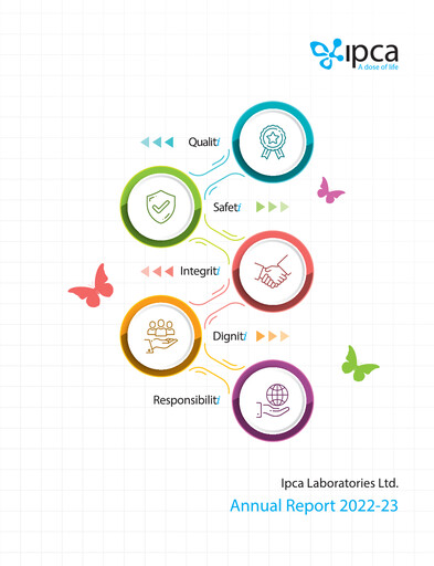 Thumbnail Ipca Laboratories
 Annual Report 2022-2023