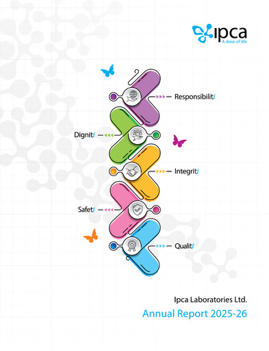 Thumbnail Ipca Laboratories
 Annual Report 2025-2026