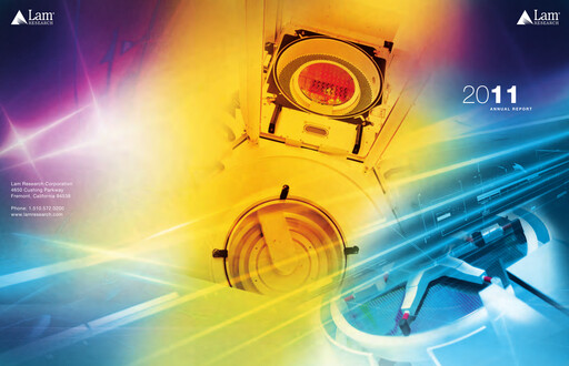Vorschaubild Lam Research Jahresbericht 2011
