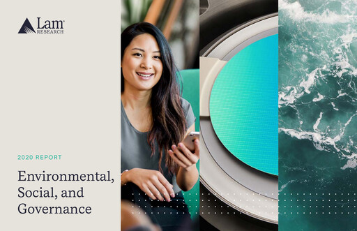 Thumbnail Lam Research ESG Report 2020
