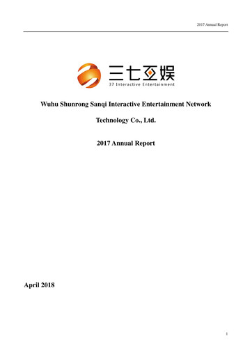 Thumbnail 37 Interactive Entertainment Annual Report 2017