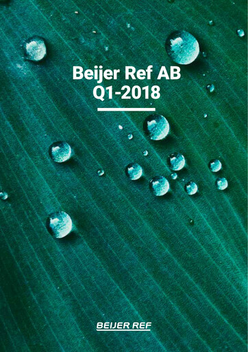 Thumbnail Beijer Ref Quarterly Report 2018-q1