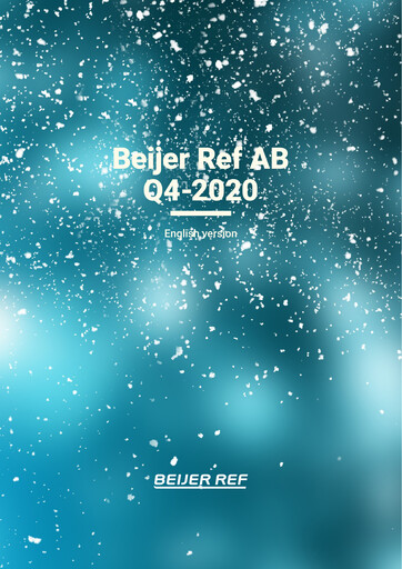 Thumbnail Beijer Ref Quarterly Report 2020-q4