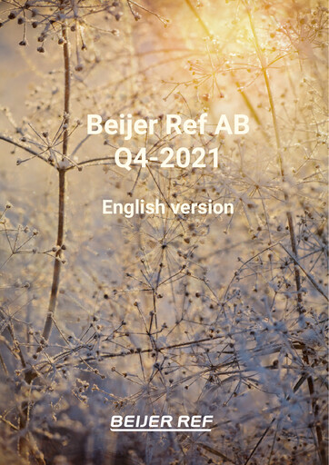 Thumbnail Beijer Ref Quarterly Report 2021-q4