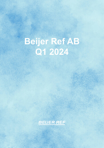Thumbnail Beijer Ref Quarterly Report 2024-q1