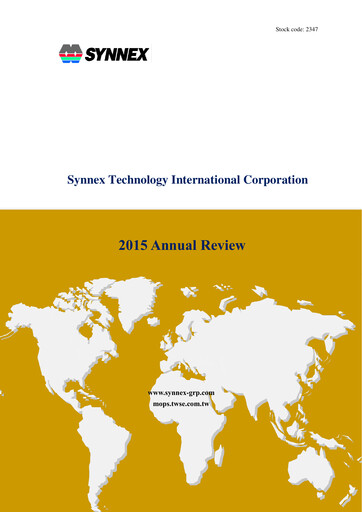 Thumbnail Synnex Technology International Annual Report 2015