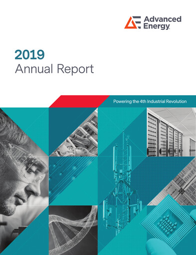 Thumbnail Advanced Energy Annual Report 2019