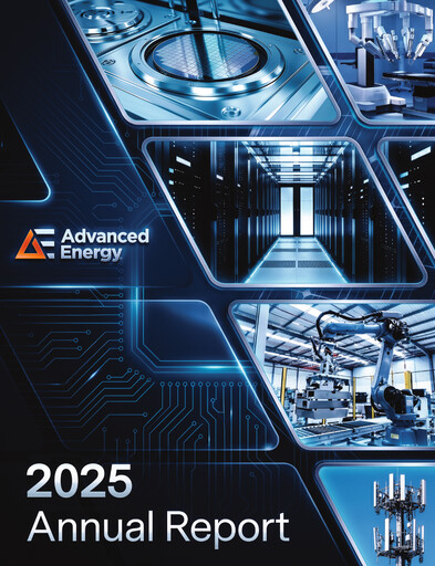 Thumbnail Advanced Energy Annual Report 2025