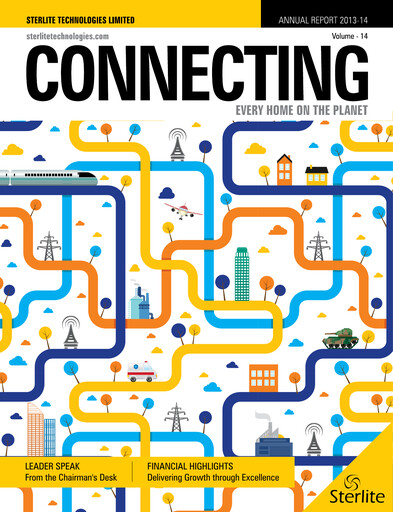 Vorschaubild Sterlite Technologies
 Jahresbericht 2013-2014