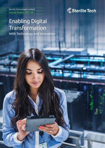 Vorschaubild Sterlite Technologies
 Jahresbericht 2017-2018