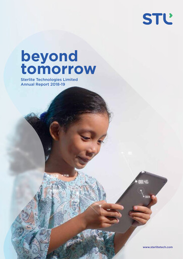 Vorschaubild Sterlite Technologies
 Jahresbericht 2018-2019