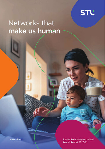 Vorschaubild Sterlite Technologies
 Jahresbericht 2020-2021